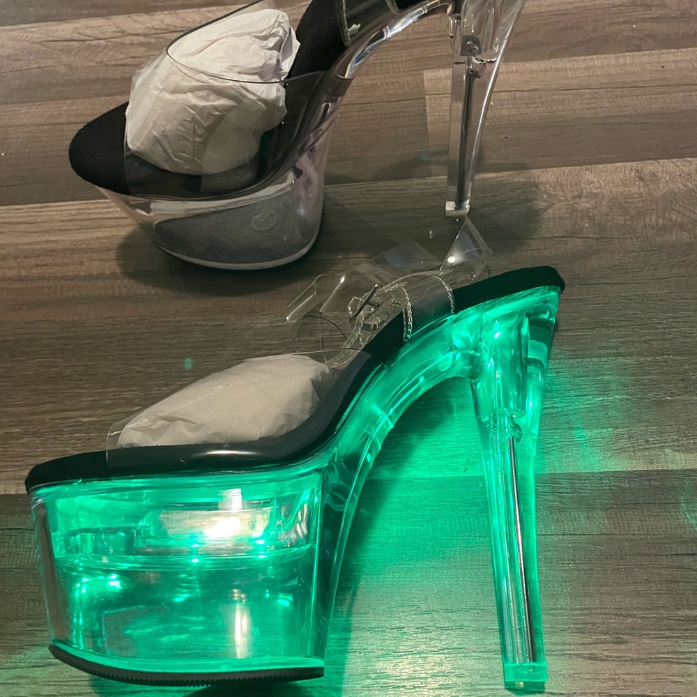 Flash Dance Led Pleaser Heels - image 7
